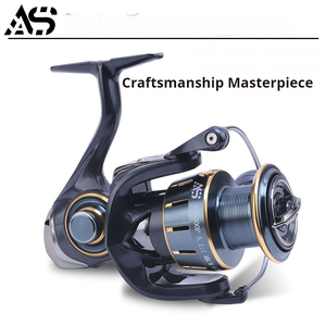 Carrete de Pesca Giratorio <span class=keywords><strong>ES</strong></span> Serie 3000-7000, Mano Derecha, 6 Rodamientos, Metálico, Alta Velocidad, Relación de Engranajes 5.2:1, Señuelo Artificial, Lago, Carpa, 550g - Product Image 5