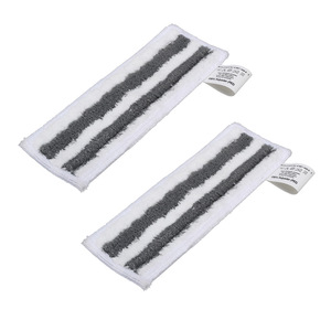 Tampons de vadrouille pour nettoyeur vapeur à poignée plate en microfibre adaptés aux chiffons de tête de vadrouille <span class=keywords><strong>Karcher</strong></span> Easyfix SC1 SC2 SC3 <span class=keywords><strong>SC4</strong></span> SC5 SV7 - Product Image 1