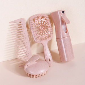Guangzhou Playboy Hair Styling Tools Set Wheat Straw Comb Brush <b>Spray</b> Bottle Durable 20cm Above General Population - Product Image 2