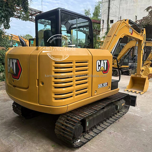 Excavateur Caterpillar 305.5E2 d'occasion sur chenilles hydrauliques à faible durée de fonctionnement Mini excavatrice de 5 tonnes à vendre - Product Image 1