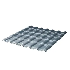 Pvc Synthetic Resin Roof Tile Guangdong Building materials Corrugated Type Of House roofing sheet
