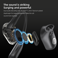 Casque T6 OWS Bt5.4 Portable sans fil meilleurs écouteurs Tws écouteurs pour Apple/android Phone13