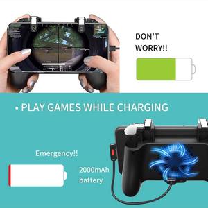 Controlador de juegos móvil Ventilador de refrigeración Disparador de juegos para PUBGes Joystick Gaming Grip - Product Image 6