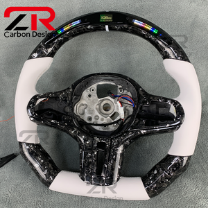 <span class=keywords><strong>Volante</strong></span> Deportivo de Fibra de Carbono Forjado con LED y Palanca de Cambios para <span class=keywords><strong>BMW</strong></span> G15 G16 G20 G30 G21 G22 G23 320i <span class=keywords><strong>325i</strong></span> 330i 340i 540i - Product Image 5