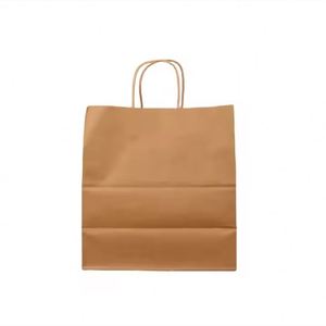 ถุงกระดาษคราฟท์ขายส่ง ถุงกระดาษช้อปปิ้ง - Product Image 4