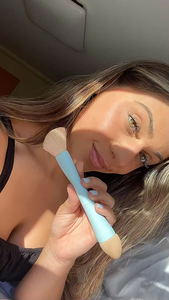 Pinceaux de maquillage multifonctionnels 4 en 1 double face à bas prix pour l'achat groupé, avec éponge, pour le voyage - Product Image 5