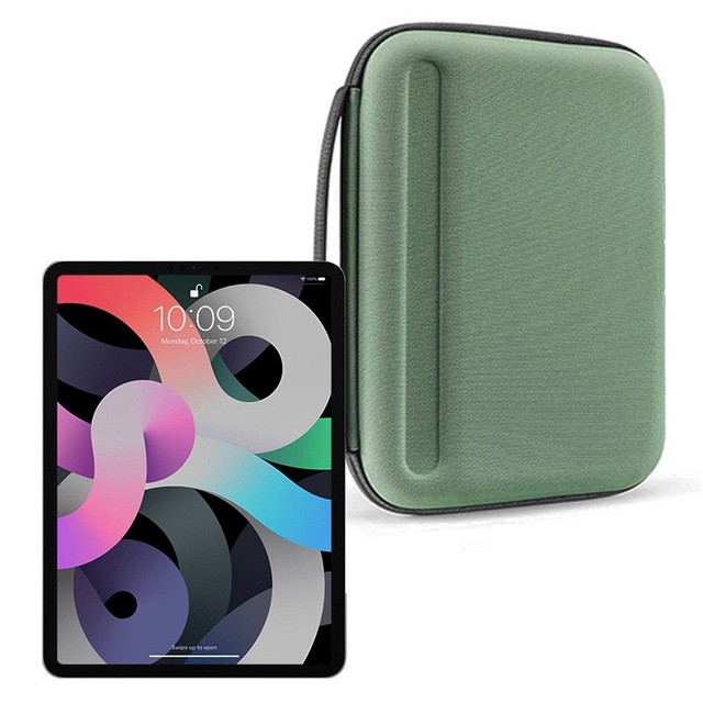 Lightweight EVA Case for iPad Casual Style with Full Body Protection and Zipper Closure