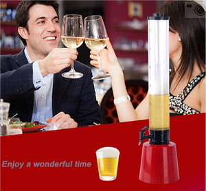 Personalizado Delgado 2L/3L Torre de cerveza de barril Dispensador de <span class=keywords><strong>vino</strong></span> y bebidas Cubos de hielo y tinas elegantes - Product Image 2