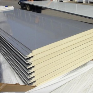 Cách điện và chống cháy 50/100 mét PU/PIR bọt tường tấm bánh <span class=keywords><strong>sandwich</strong></span> với kim loại tấm mái nhà cho kho hội thảo - Product Image 6