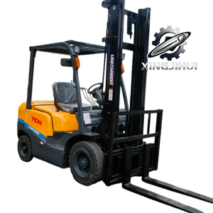 Montacargas TCM FD25T3C de 2.5 toneladas, montacargas usado de Japón, 2.5 toneladas, motor Isuzu C240, máquina usada, montacargas a gasolina, 4000MM 2500KG - Product Image 1