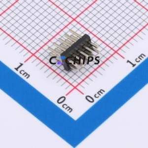 ZX-PZ1.27-2-5PZZ Pin Header Through hole Component (THT),P=1.27mm Connector 2x5P 1.27mm 1.27mm Pin Header - Product Image 2