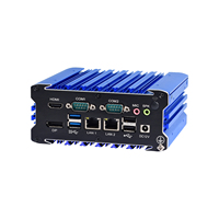 Mini PC industriel sans ventilateur avec processeur Intel de 10e génération pour l'informatique de périphérie, PC robuste embarqué avec double écran 4K pour la vision industrielle