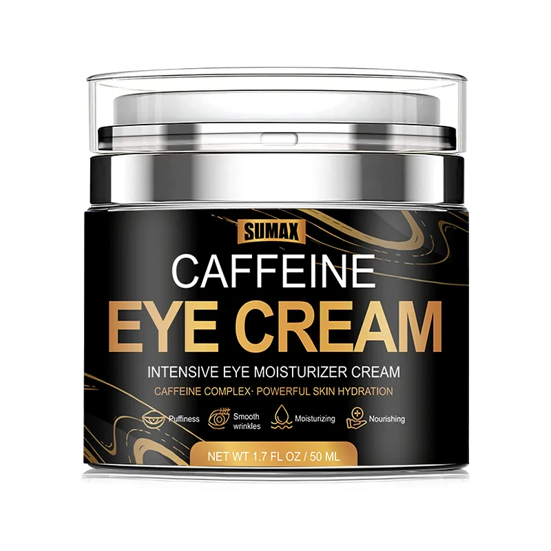 Sumax 50ml Eye Cream With Caffeine for Fine Lines Deeply Hydrates Skin Around Eyes