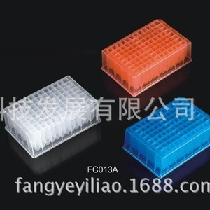 จานเพาะเชื้อแบบหลุมลึก FAY FC013 ขนาด 2.2 มล. 96 หลุม รูปทรงสี่เหลี่ยม ฐานรูปตัววี  แบบใส ใช้แล้วทิ้ง สำหรับห้องปฏิบัติการ - Product Image 4