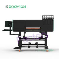 Usine 24 pouces nouveau 60cm rouleau à rouleau DTF imprimante UV tout en un trois ou quatre têtes de I3200-U1 imprimante de machine d'impression d'autocollants UV
