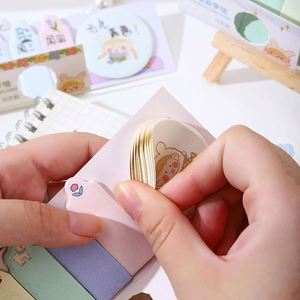HengXin Kawaii Stationery Cute Sticky Note Set School Supplies Memo Pad With Sticky Label <b>Stickers</b> - Product Image 6