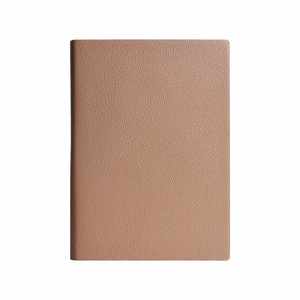 Carnet de notes professionnel personnalisé A5 B5 en cuir PU, reliure cousue, haute qualité, 100 pages intérieures imprimées, couverture souple texture litchi - Product Image 1