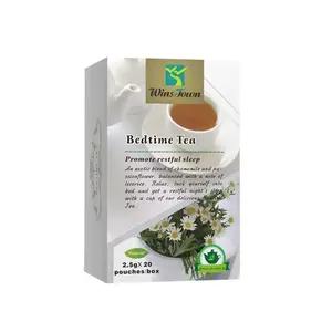 Winstown Té de alta calidad para dormir para aliviar el estrés y la ansiedad, té de hierbas para dormir, remedio de ayuda, relajación, Oem Detox Pyramid Teabags