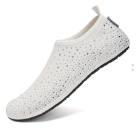 Chaussures aquatiques tricotées pour femmes, style pieds nus, chaussons de voyage, chaussettes aquatiques intérieures et extérieures, pour la plage, la natation, le surf, le yoga, la danse, le camping, en TPU