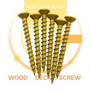 Chinese Factory #10 X 3-in Wood to Wood Deck <b>Screws</b> with Type 17 point wood deck <b>screws</b> - Product Image 1