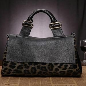 กระเป๋าหนังความจุขนาดใหญ่สำหรับผู้หญิงกระเป๋าสะพายไหล่หนังแท้กระเป๋าถือหนังสำหรับผู้หญิง - Product Image 3