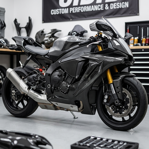 Autocollant de décoration de carrosserie de <span class=keywords><strong>moto</strong></span>, aile fixe, lame latérale anti-rayures en forme de griffe, accessoire tendance, durable - Product Image 2