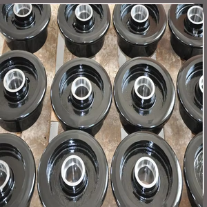 Piezas de forja de tren de alta velocidad OEM ODM de 10 pulgadas, rueda de ferrocarril de acero personalizable, accesorios de hierro fundido, rueda de ferrocarril personalizable - Product Image 4