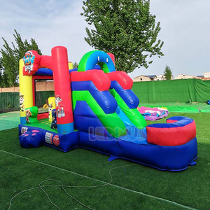 Nouveau Château <span class=keywords><strong>Gonflable</strong></span> pour Enfants Motif <span class=keywords><strong>Pat</strong></span>'<span class=keywords><strong>Patrouille</strong></span> avec Toboggan - Product Image 3