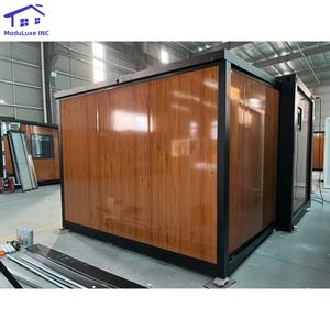 Maison conteneur extensible 20FT 40FT, structure en acier modulaire préfabriquée, portable, mobile, espace de vie moderne pour hôtel - Product Image 5