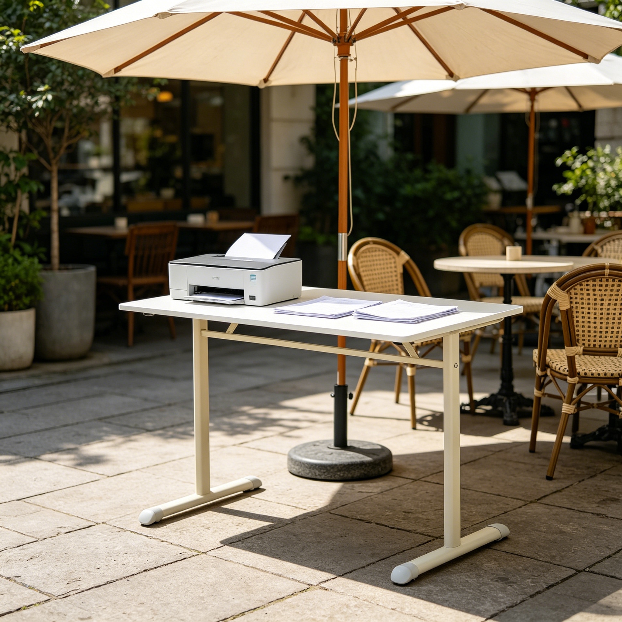Folding Ironing Table - Space-Saving Portable Design