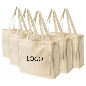 Women Fashion Custom Canvas <strong>Bags</strong> with Strap 100% Cotton Canvas Letter/Pattern Printed Tote <strong>Bags</strong> Recycled Zipper Closure - Product Image 2