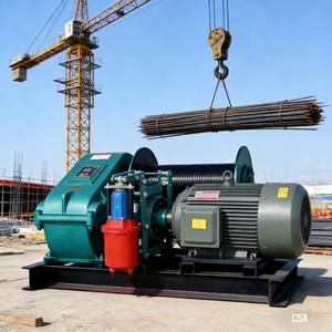 Yüksek Hızlı ve Düşük Hızlı Çelik Halatlı Elektrikli Vinç 5-30 Ton Yüksek Yük Momeni 1 Yıl Garanti 1000kg - Product Image 5