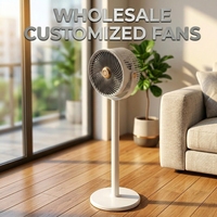 Ventilateur de sol 4000 mAh, rechargeable par USB, portable, oscillant, fonctionnant sur batterie, silencieux, ventilateur de bureau personnel, petit ventilateur électrique, mini ventilateur