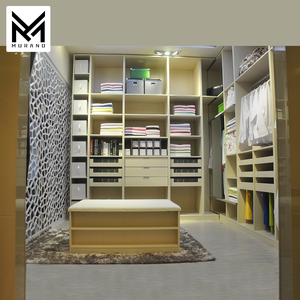 High Quality Whole-house Custom Design Affordable Ready Made Walk in Closet <strong>Flat</strong> <strong>Pack</strong> White Bedroom Walkin <strong>Wardrobe</strong> - Product Image 5