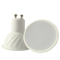 Spot à LED GU10 tasse lentille COB super lumineux économie d'énergie pin track light plafonnier