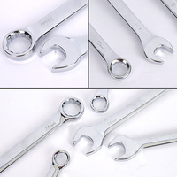 Lot de 20 clés à molette métriques CR-V de 6 à 32 mm, finition verte électrophorétique, large gamme, pour atelier automobile