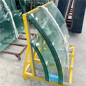 12mm 15mm 19mm tùy chỉnh rõ ràng hoàn toàn Tempered Kính cường lực cong tấm Tường cửa - Product Image 5