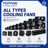 Ventilateur Soufflant Industriel Électrique en Plastique OEM à Grand Volume d'Air 9733 Haute Pression DC 12V 3.4A 56.8CFM
