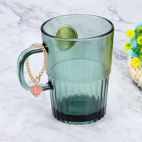 Accesorios de letras con forma de corazón para identificación, decoración para vasos Stanley, adornos, colgantes y llaveros