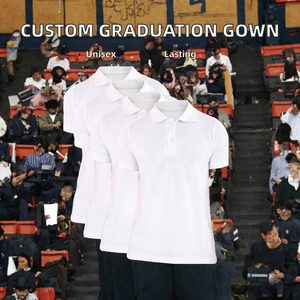 Uniformes Escolares para Niños al por Mayor, Togas de Graduación Brillantes Personalizadas de Fábrica a Bajo Precio, Birrete, Borla y Túnica Unisex de Poliéster/Algodón - Product Image 2