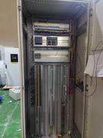 Gabinete de Control PLC con Certificación CE, Modular, con HMI y VFD, para Distribución de Energía en Fábricas Inteligentes, Directo de Fábrica