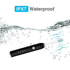 Brosse sonique intelligente pour adultes, aimantée, 40200 VPM, 4 modes personnalisés, étanche IPX7, autonomie de 30 <span class=keywords><strong>jours</strong></span>, alerte de <span class=keywords><strong>3</strong></span> mois, kit 2 têtes - Product Image 3