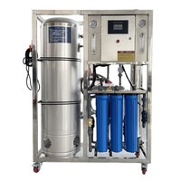Grand équipement commercial de traitement de l'eau par osmose inverse purificateur d'eau désionisé à boire direct 1 an d'eau pure 220v