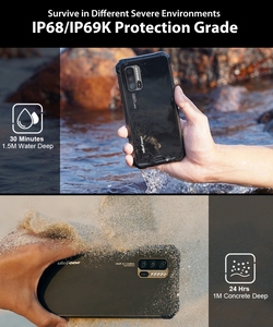 Global Ulefone armatura <span class=keywords><strong>7</strong></span> <span class=keywords><strong>telefono</strong></span> robusto 8GB + 128GB 6.3 <span class=keywords><strong>pollici</strong></span> telefoni cellulari 4G Android 10 smartphone cellulare impermeabile - Product Image 6