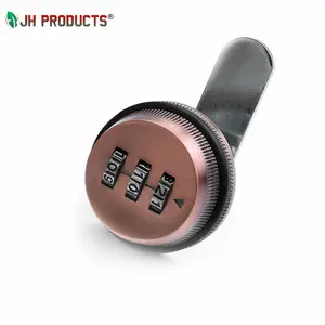 Hot Selling Quality Zinc Alloy 3 Digit Combination Cam Lock Keyless Cam Lock