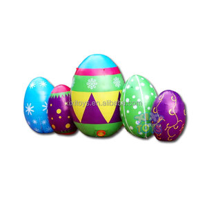 Large Inflatable Easter Eggs <strong>Balloon</strong> for Festival Decorations, Indoor Inflatable Egg Shape Display for Party - Product Image 1