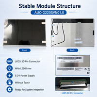 Panel LCD AUO G220SVN01.0 22 Inci 1680x1050 WSXGA+ Dual Channel LVDS 30 Pin MVA LCM untuk PC Industri Peralatan CNC