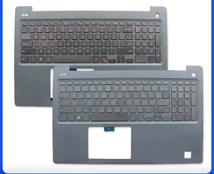 Novo Palmrest caso superior C tampa com teclado para Dell Inspiron 3579 3779 G3 peças de reposição portátil - Product Image 4