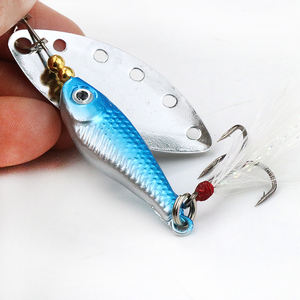 MESTER LURE 12g 100mm Vibración Iscas Artificiais Pesca Señuelo Bass Pesca Spinners Pesca Cuchara Señuelo - Product Image 6