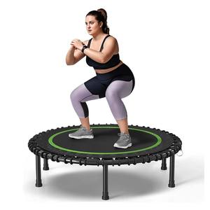 Approvisionnement en vrac 40/48/50 pouces Mini Trampoline de fitness Trampoline de fitness adulte Conception pliable durable pour la salle de sport à domicile et l'entraînement <span class=keywords><strong>cardio</strong></span> - Product Image 1